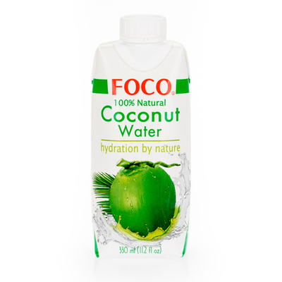 Кокосовая вода "FOCO" 100% натуральная