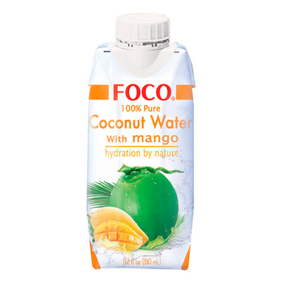 Кокосовая вода с соком манго "FOCO"